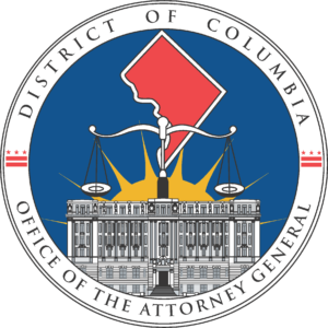 The seal of the D.C. Attorney General