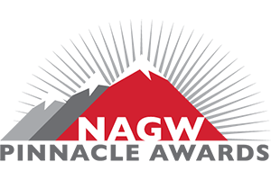 Logo for the NAGW Pinnacle Awards. 