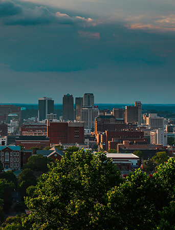 Birmingham Skyline View