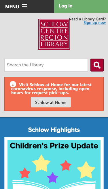 Schlow Public Library Mobile
